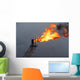 Oil and gas drilling platform Wall Mural