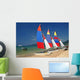 Sail Boat Patong Beach Wall Decal