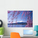 Mt.Fuji with cherry blossom Wall Mural
