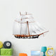 Sailing vessel, topsail schooner Wall Decal