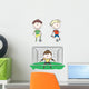 Collection of Soccer Players Wall Decal