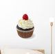 Chocolate Raspberry Cupcake Wall Decal