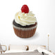 Chocolate Raspberry Cupcake Wall Decal
