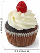 Chocolate Raspberry Cupcake Wall Decal
