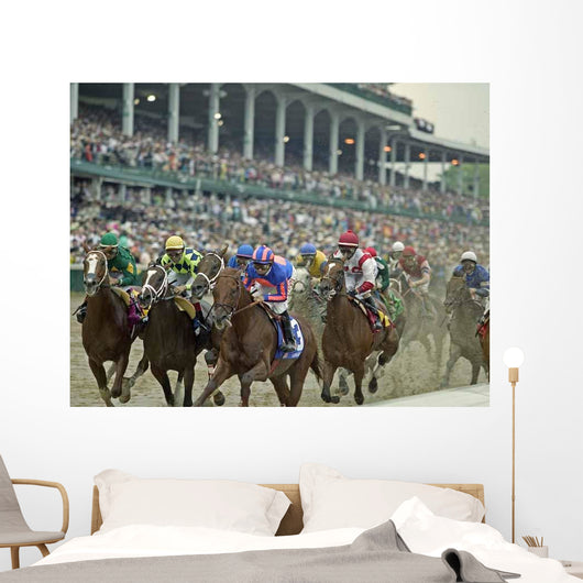 Fast Horse Race Wall Decal