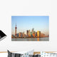 Shanghai Pearl Tower and Wall Decal