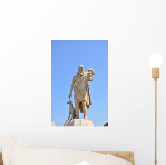 Statue of Diogenes Wall Mural