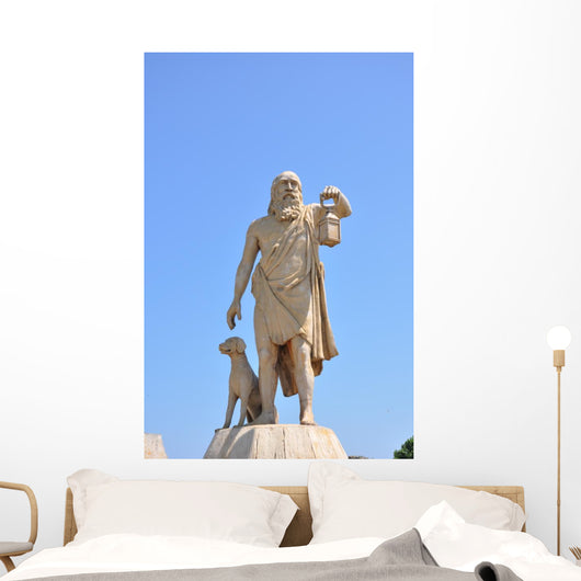 Statue of Diogenes Wall Mural