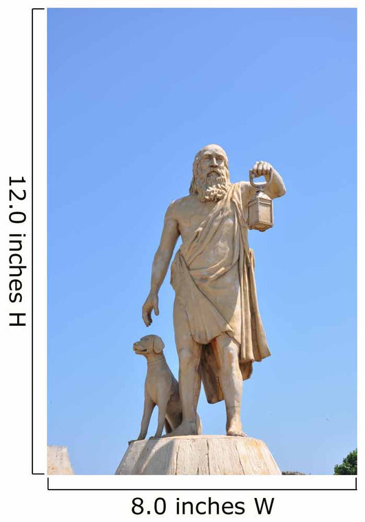 Statue of Diogenes Wall Mural