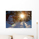 Winter Tree Wall Decal Design 1