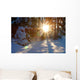 Winter Tree Wall Decal Design 1
