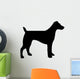 Dog Black Silhouette Wall Decal