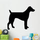Dog Black Silhouette Wall Decal