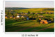 Village at sunset in Ukraine Wall Mural