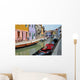 Isla Burano En Venecia Wall Decal