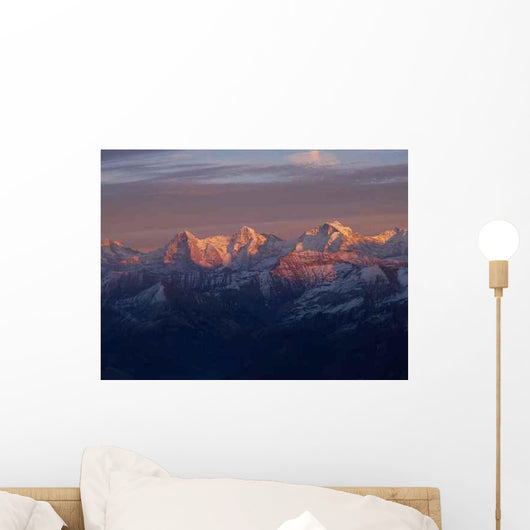 Alpengl Hen Mit Eiger Wall Decal