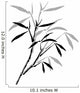 With Bamboo Branches