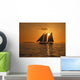 Key West Sunset3 Wall Decal