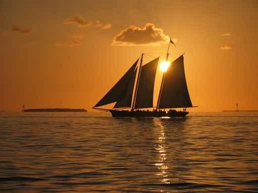 Key West Sunset3 Wall Decal