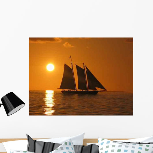 Key West Sunset7 Wall Decal