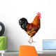 Red Rooster Cock Wall Decal