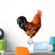 Red Rooster Cock Wall Decal