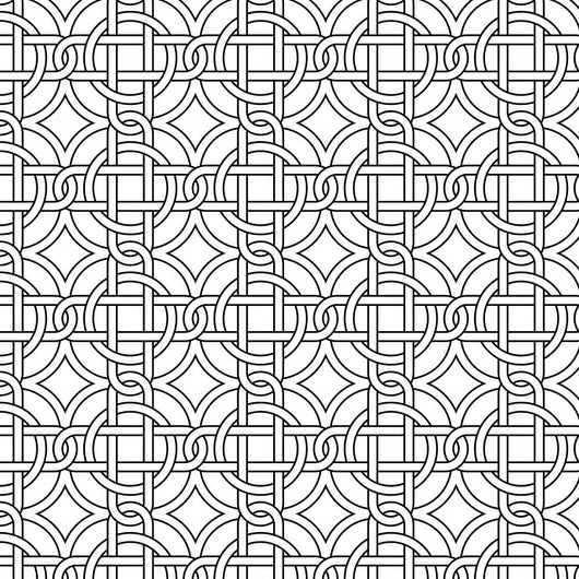 Vector Seamless Black and Wall Decal