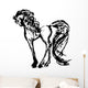 sketching of the horse Wall Decal