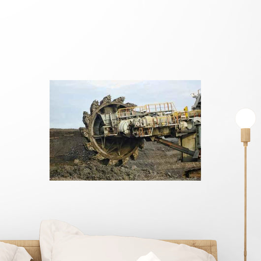 Coal Mining Wall Decal
