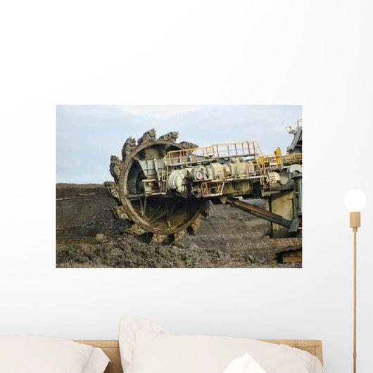 Coal Mining Wall Decal