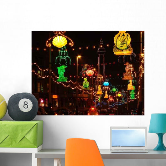 Blackpool Illuminations Wall Decal