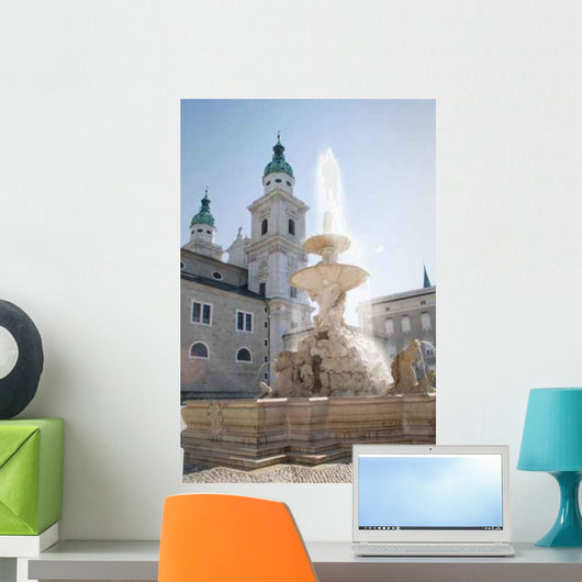 Residenz Fountain Wall Decal