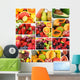 Fruit collage Wall Mural