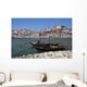 Traditional boats at Douro river in Porto, Portugal Wall Mural