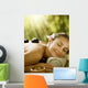 Spa outdoor.Stone Massage Wall Mural