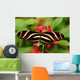 Zebra Longwing Butterfly Wall Mural