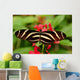 Zebra Longwing Butterfly Wall Mural