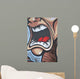 graffiti in the street Wall Mural