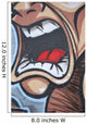 graffiti in the street Wall Mural