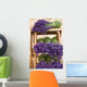 Lavender Bunches Wall Mural