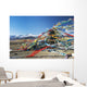 Colourful Tibetan Prayer Flags Wall Decal 3