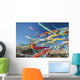 Colourful Tibetan Prayer Flags Wall Decal 2