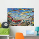 Colourful Tibetan Prayer Flags Wall Decal 1