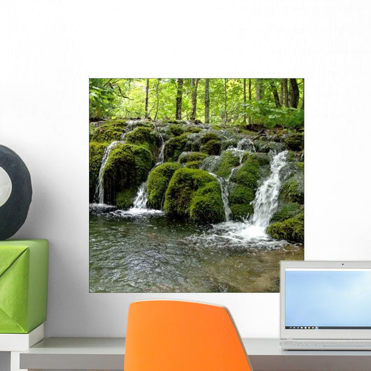Moss Fall Wall Decal