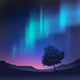 Northern Lights Wall Mural