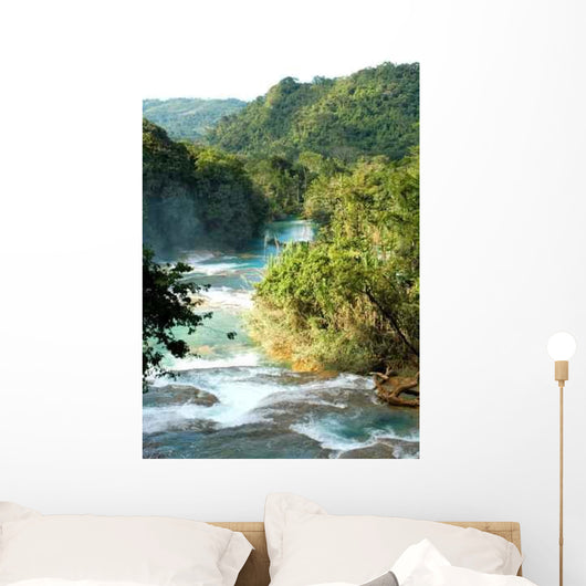 Cascade Agua Azul Mexique Wall Decal