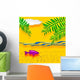Tropic Beach Vacation Wall Decal