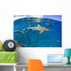 Blacktip reef sharks Yap, Micronesia Wall Mural