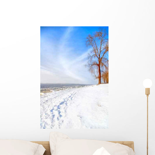 Beautiful Sunny Winter Day Wall Decal