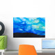 Dramatic Sky with Blue Wall Decal